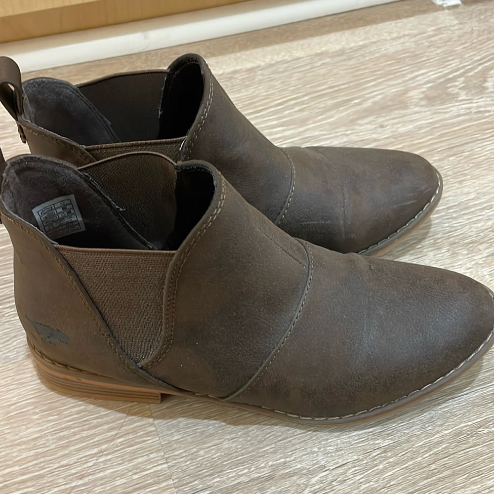 Brown Booties, Size 6.5